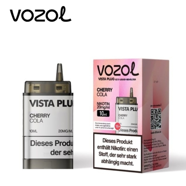Vozol Vista Plug Ez - Cola Cherry - Pods 20mg